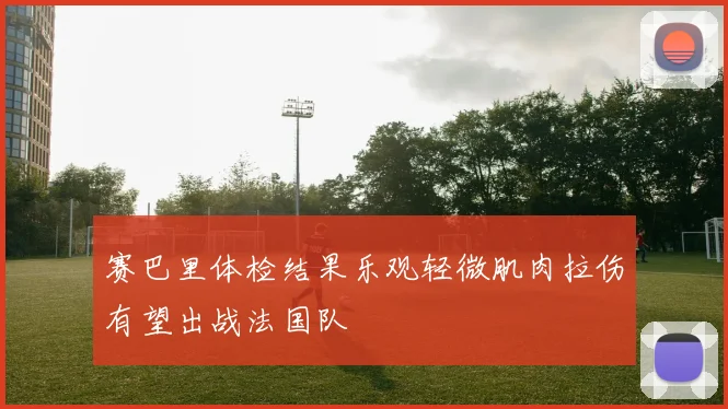 赛巴里体检结果乐观轻微肌肉拉伤有望出战法国队
